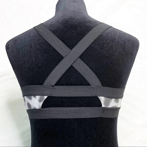 POP ACTIVE by Poprageous Jasmine Leopard Bralette Sports Bra size Small - Picture 5 of 9